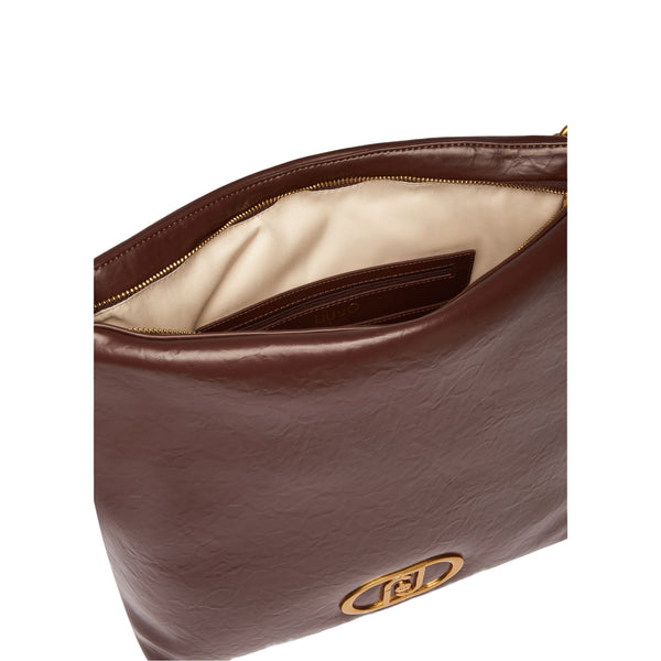 Shopping Bag da Donna LaPuffy Marrone interno