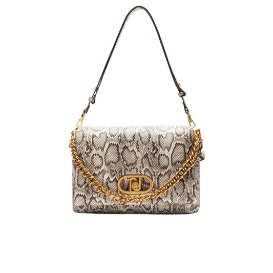 Borsa da donna grande LaPuffy pitonata