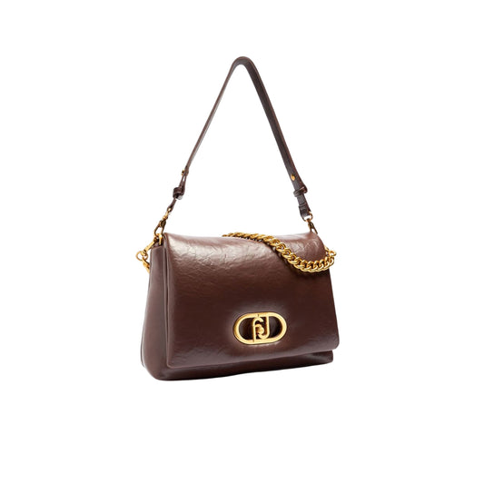 Borsa a spalla Grande LaPuffy Marrone