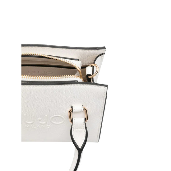 Mini Borsa a mano da Donna Bianco dettaglio