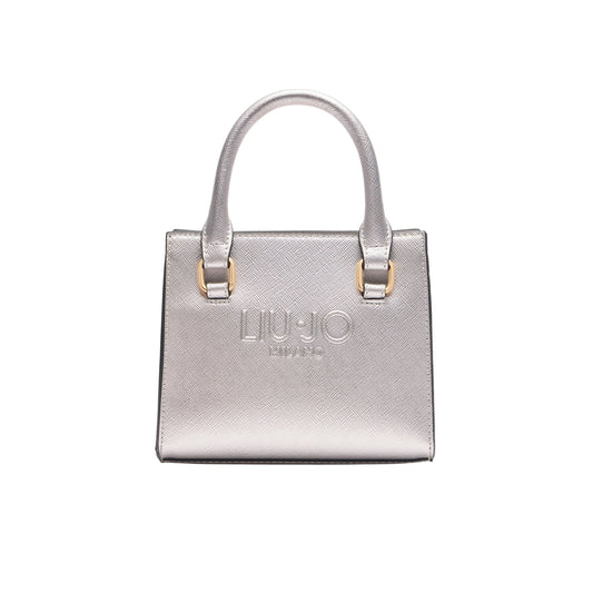 Mini Borsa a mano da Donna Argento