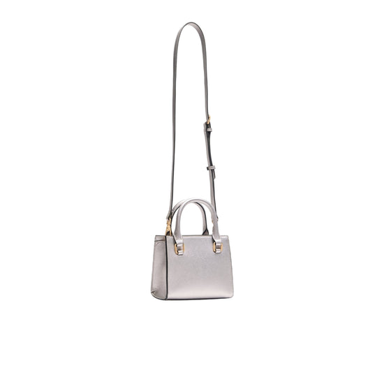Mini Borsa a mano da Donna Argento retro