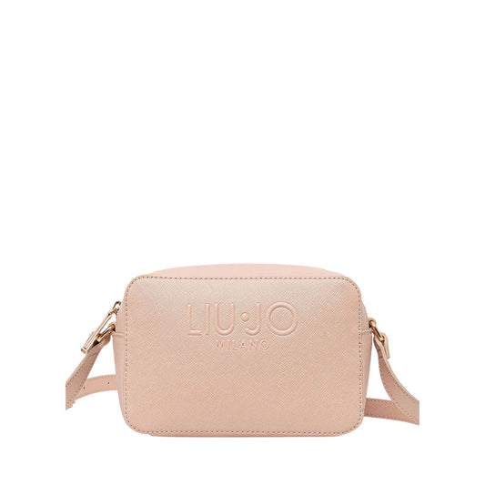 Borsa a tracolla Donna in ecopelle rosa cipria