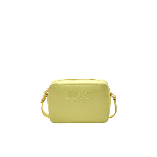 Borsa a tracolla Donna in ecopelle gialla