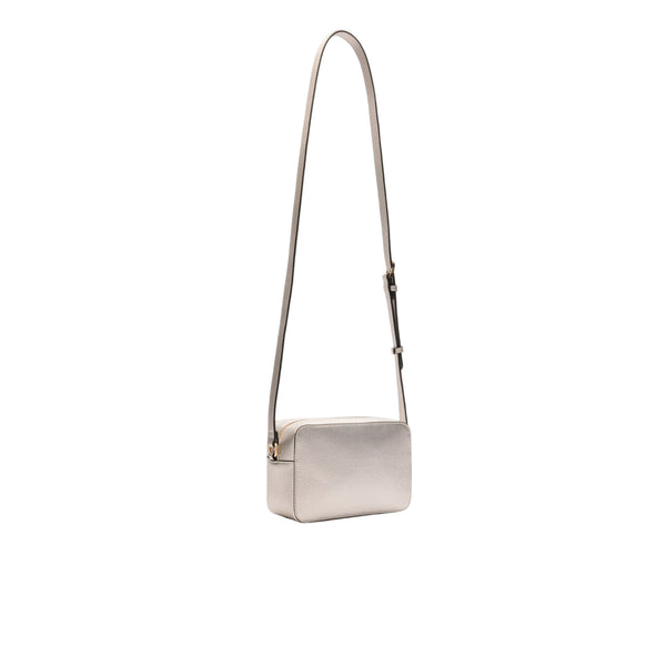 Borsa a tracolla Donna in ecopelle argento retro