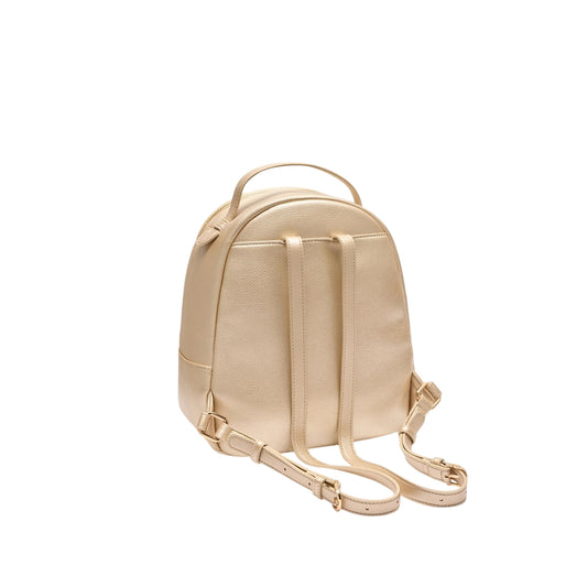 Zainetto Donna in similpelle con portamonete Oro retro