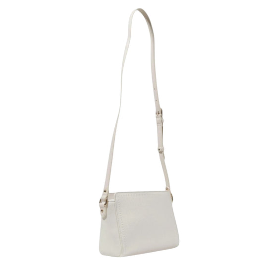Borsa a tracolla Donna con portamonete Bianco retro