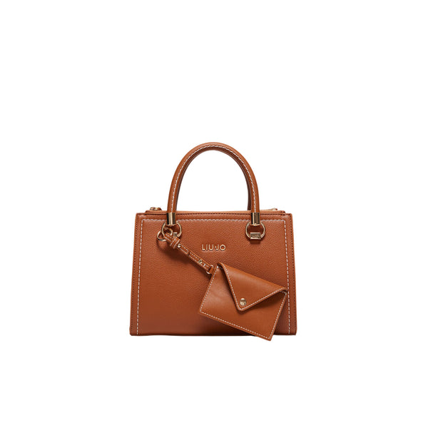 Borsa a mano Donna con pochette Marrone