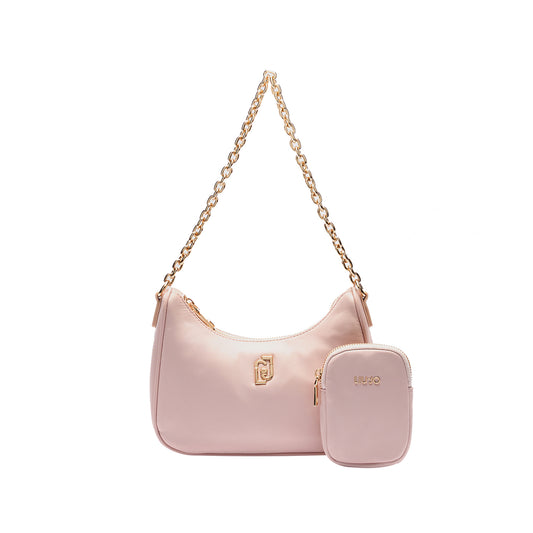 Borsa Donna a spalla con borsello Rosa