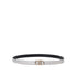 Cintura Donna Reversibile lato argento