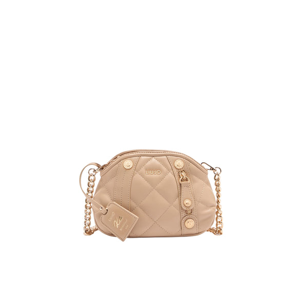 Borsa a tracolla matelassé Beige