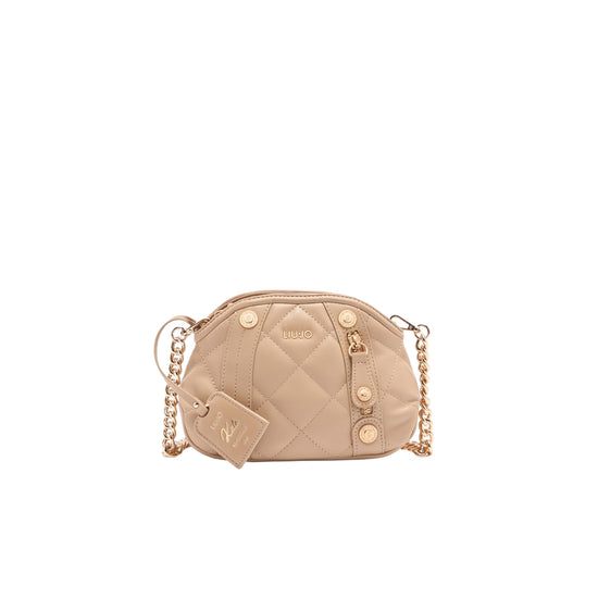 Borsa a tracolla matelassé Beige