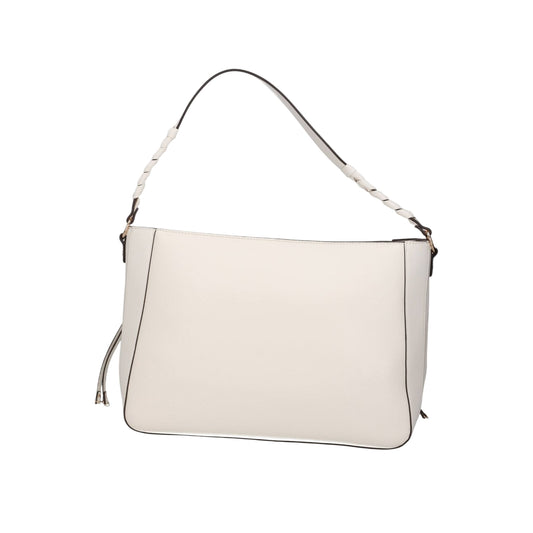 Borsa crema monospalla in ecopelle 