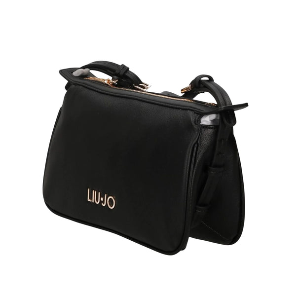 Borsa da donna nera in ecopelle 