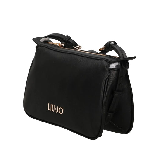 Borsa da donna nera in ecopelle