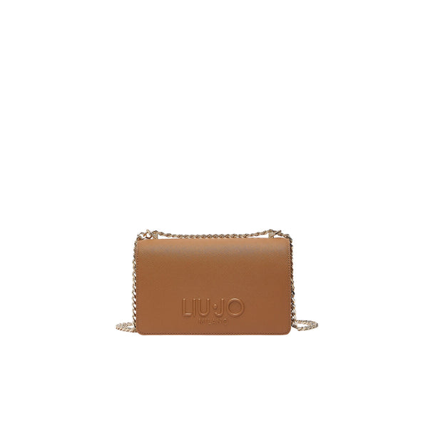 Borsa Donna tre scomparti con catena e bottone magnetico