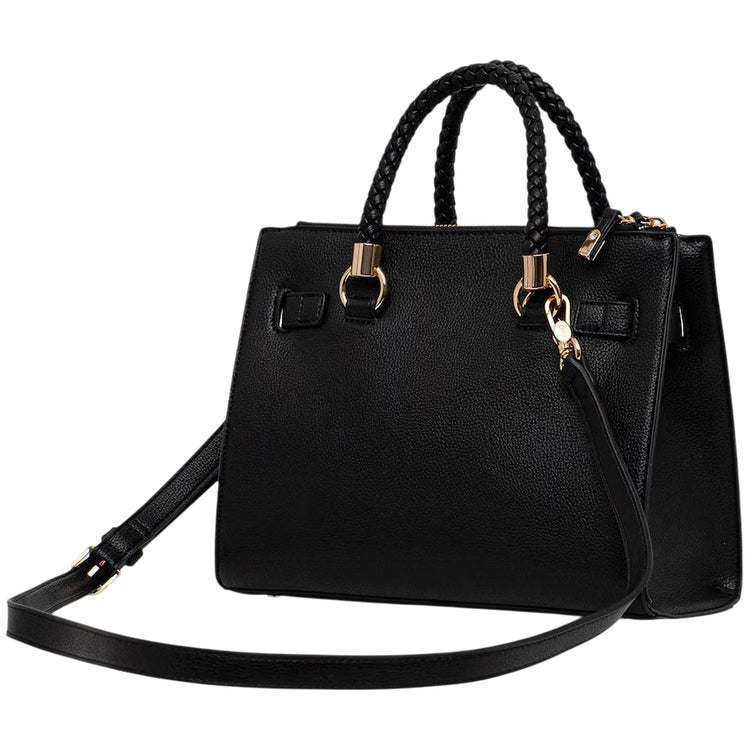 Borsa a tracolla nera Manhattan 