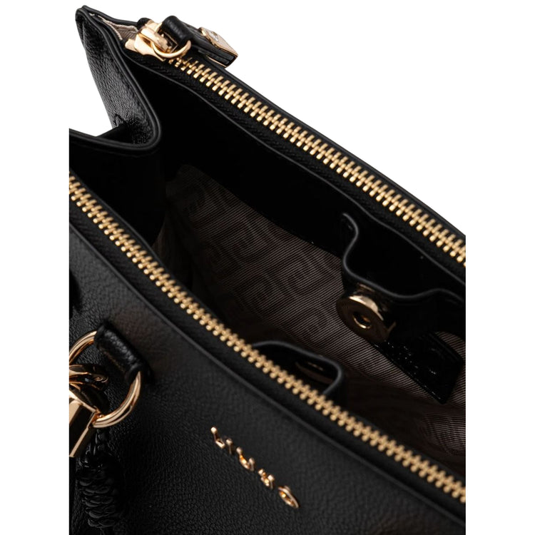 Borsa a tracolla nera Manhattan 