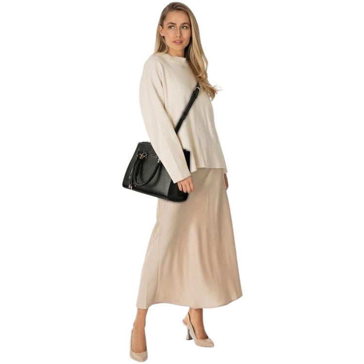 Borsa a tracolla nera Manhattan 