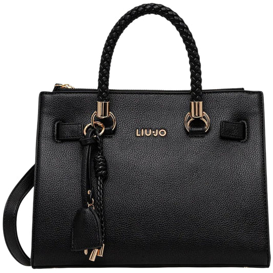 Borsa a tracolla nera Manhattan 