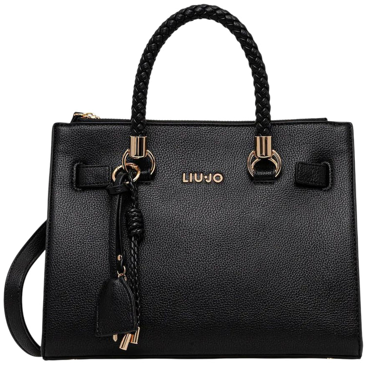 Borsa a tracolla nera Manhattan 