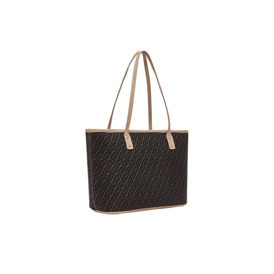 Borsa Donna shopper, con due manici a spalla e zip