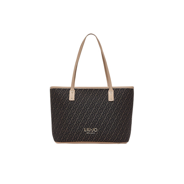 Borsa Donna shopper, con due manici a spalla e zip