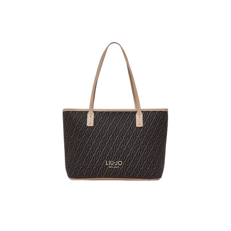 Borsa Donna shopper, con due manici a spalla e zip