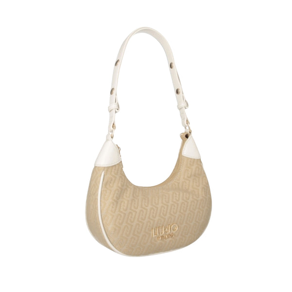 Borsa a spalla HOBO small tessuto logato 