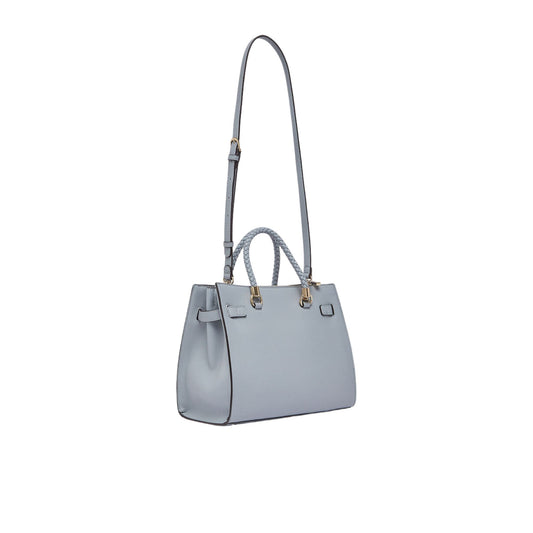 Borsa Donna satchel media con charms Celeste retro