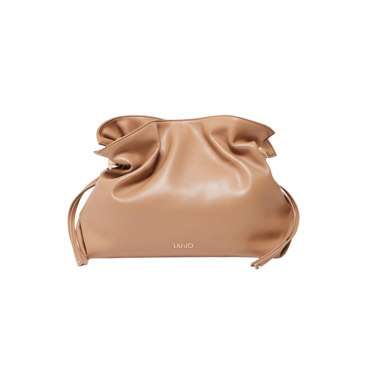 Borsa a spalla media Donna Riccy Marrone