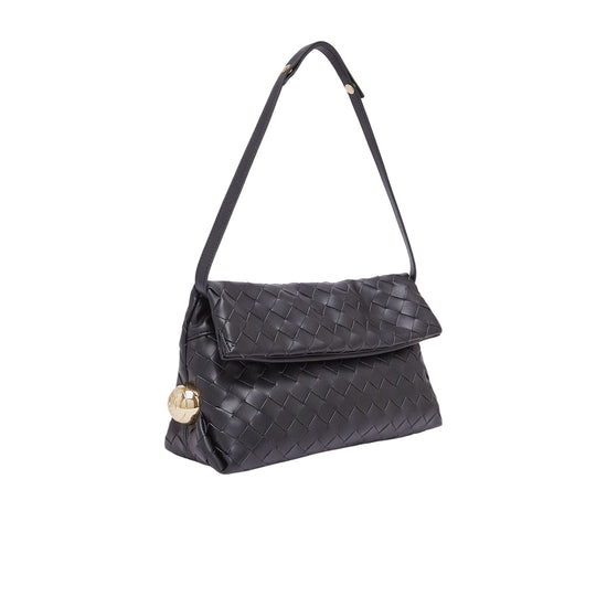 Borsa Donna dal design intrecciato, a spalla