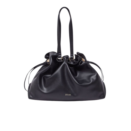 Borsa a spalla grande Riccy Nero