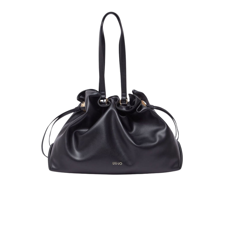 Borsa a spalla grande Riccy Nero