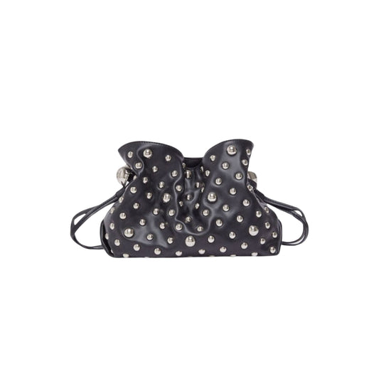 Borsa Donna Riccy piccola nera con borchie