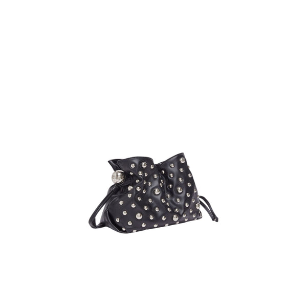 Borsa Donna Riccy piccola nera con borchie