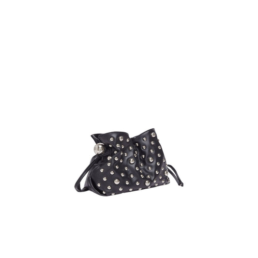 Borsa Donna Riccy piccola nera con borchie