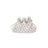 Borsa Donna Riccy piccola bianca con borchie