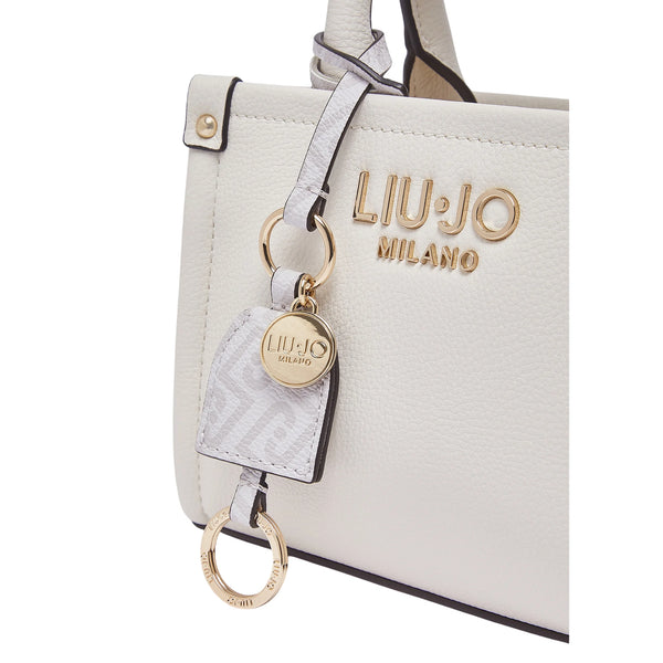 Borsa a mano mini Donna con charm dettaglio