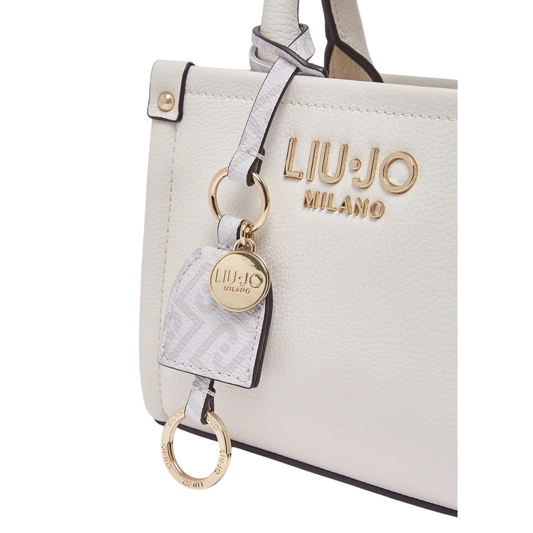 Borsa a mano mini Donna con charm dettaglio