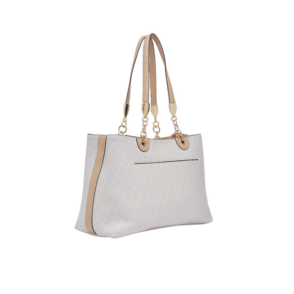 Borsa a spalla media Donna con doppio scomparto retro