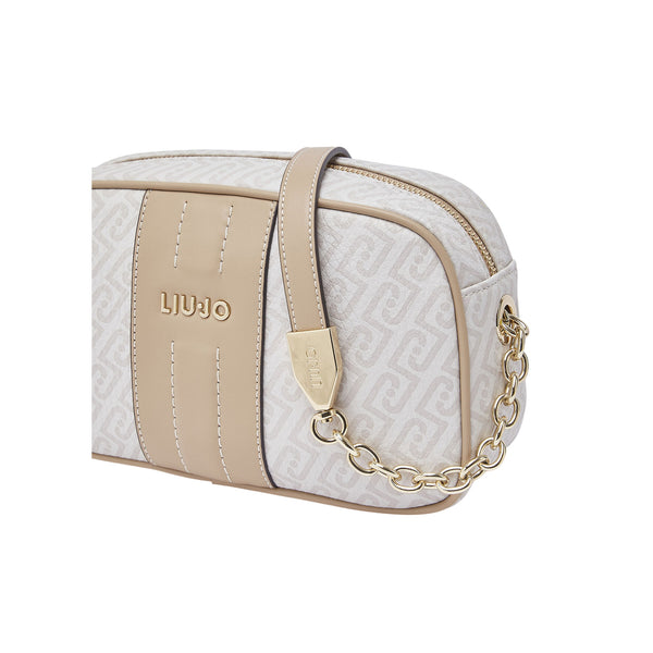 Borsa Donna a tracolla, in similpelle, fantasia monogram