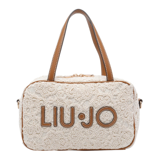 Borsa a tracolla crema modello teddy