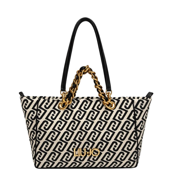 Borsa Media Donna monogram all over
