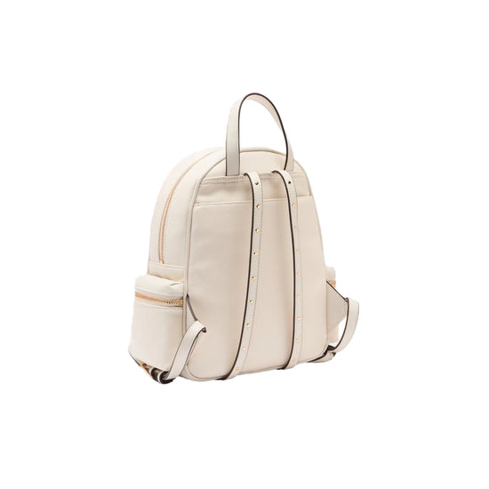 Zaino Donna medio effetto bottalato Bianco retro