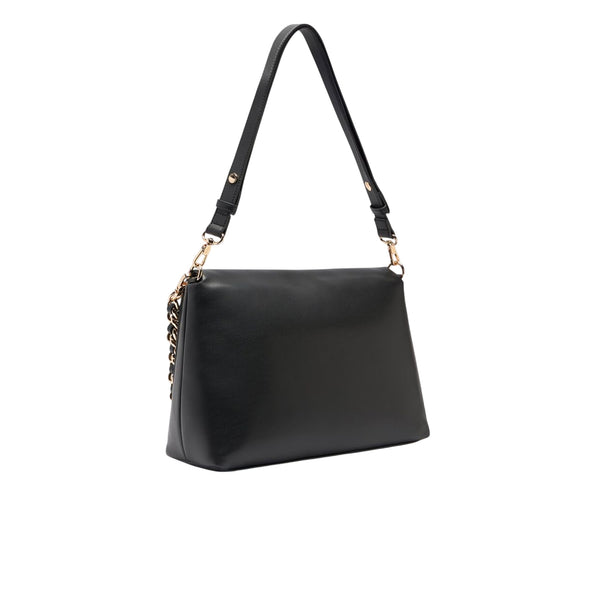 Borsa Donna LaPuffy grande Nero retro