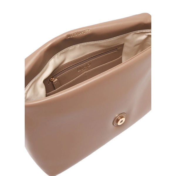 Borsa Donna LaPuffy grande Marrone chiaro interno