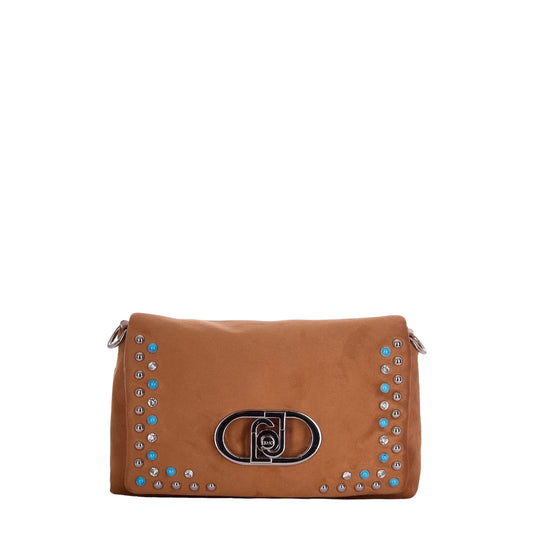 Borsa Donna con borchie e manico catena