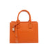 Borsa a mano arancione con tracolla 