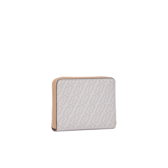 Portafoglio piccolo Donna con logo all over retro